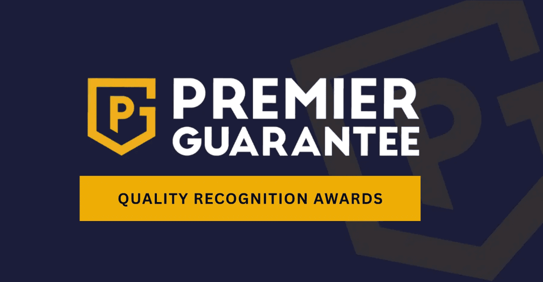 Premier Guarantee Quality Recognition Award