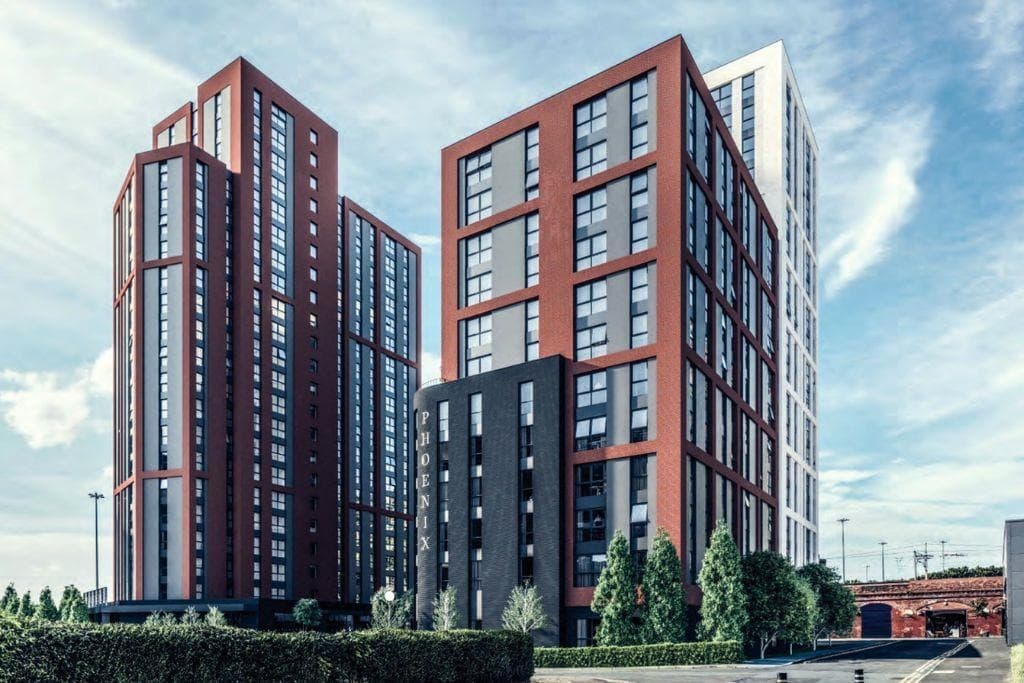 Saxton Heights, Leeds, 207-apartment affordable scheme for Wakefield District Housing